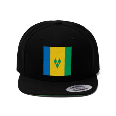 SAINT VINCENT AND THE GRENADINES Unisex Flat Bill Hat