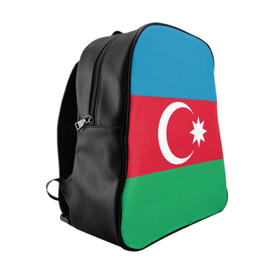 AZERBAIJAN FLAG School Backpack