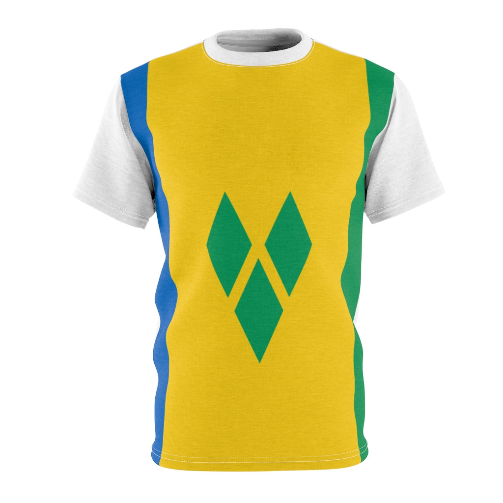 SAINT VINCENT AND THE GRENADINES Unisex AOP Cut & Sew Tee