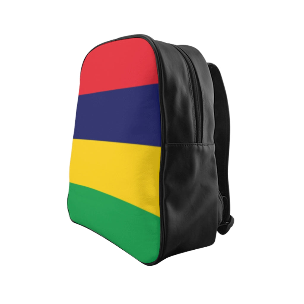 MAURITIUS FLAG School Backpack