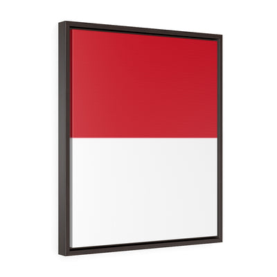 MONACO Vertical Framed Premium Gallery Wrap Canvas