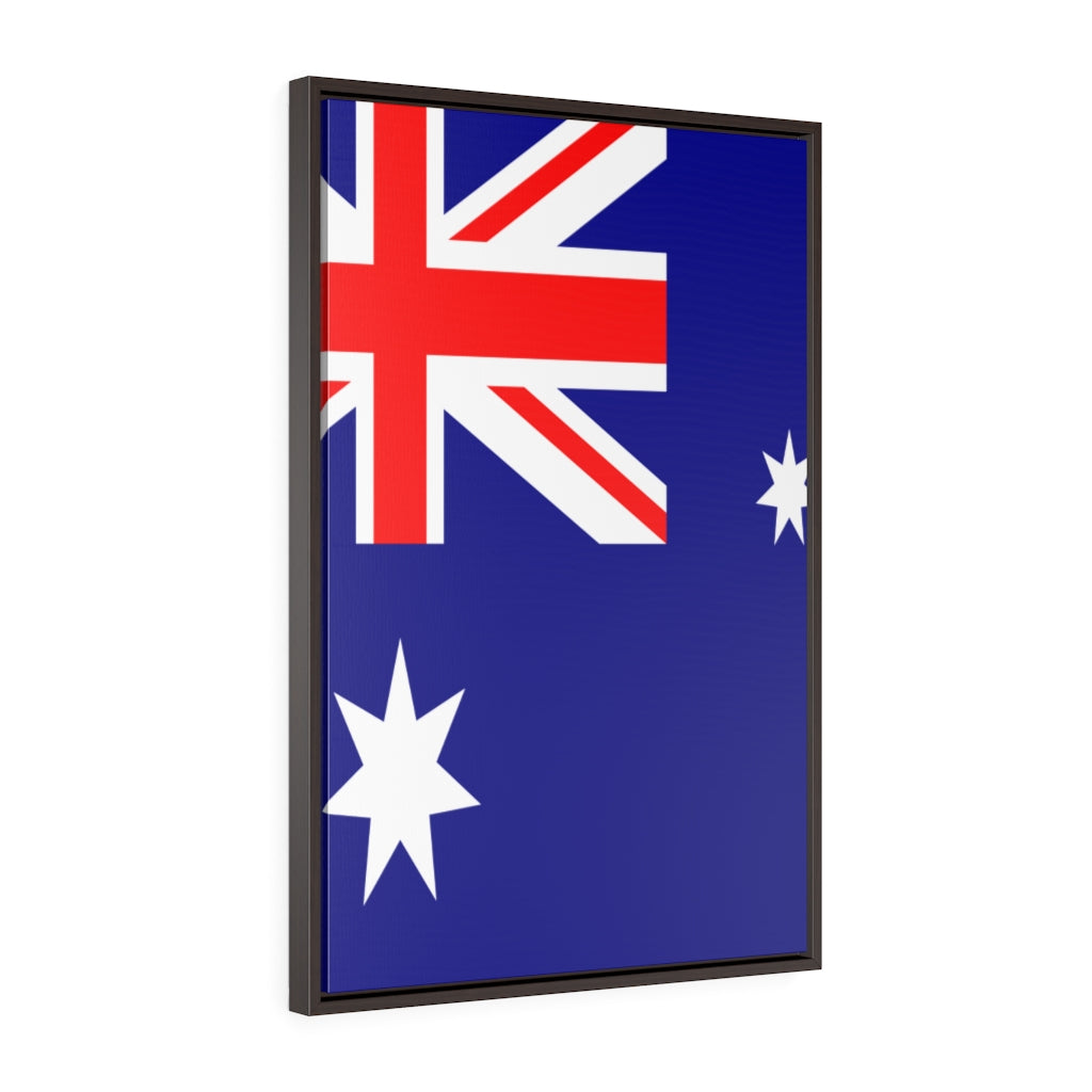 AUSTRALIA Vertical Framed Premium Gallery Wrap Canvas