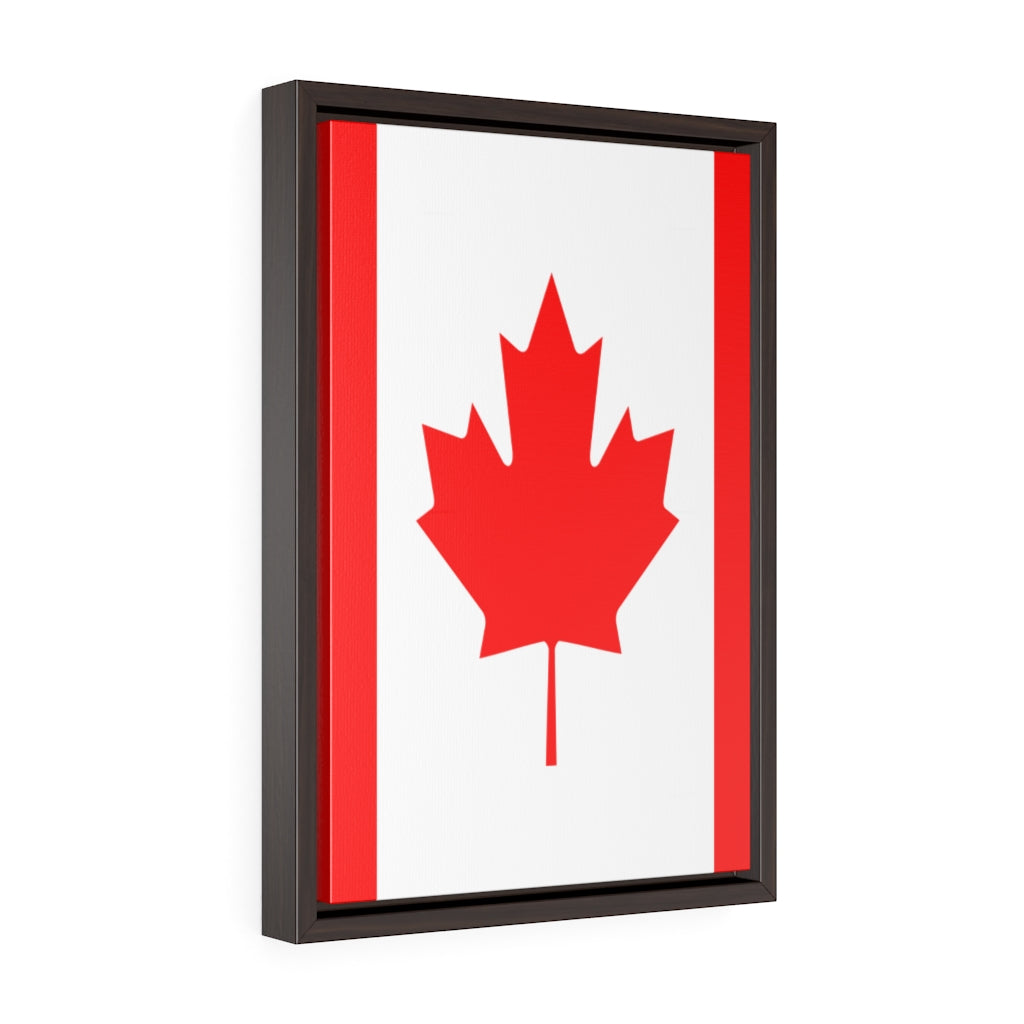 Canada Vertical Framed Premium Gallery Wrap Canvas