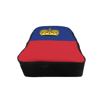 LIECHTENSTEIN FLAG School Backpack