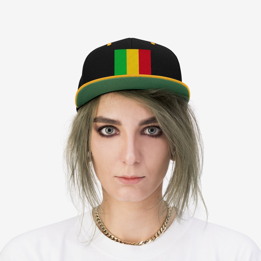 MALI Unisex Flat Bill Hat