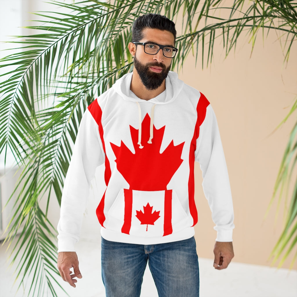 Canada aop Unisex Pullover Hoodie