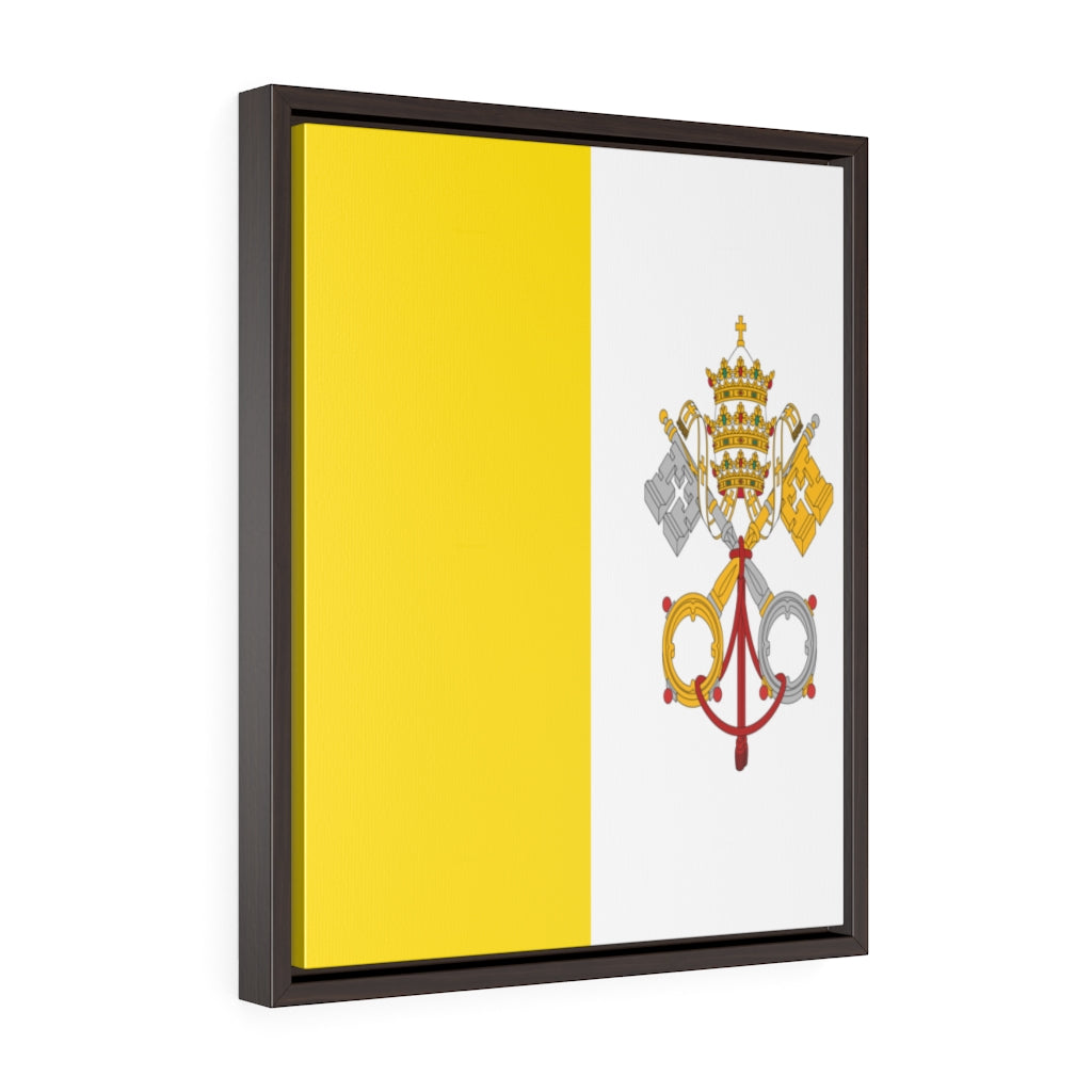 VATICAN CITY Vertical Framed Premium Gallery Wrap Canvas