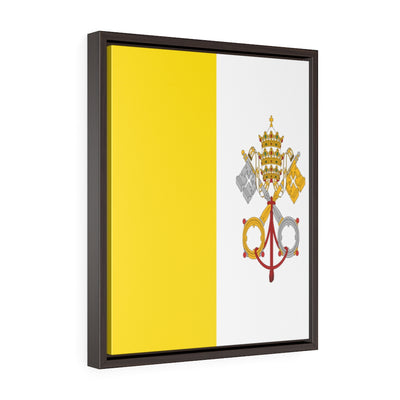 VATICAN CITY Vertical Framed Premium Gallery Wrap Canvas