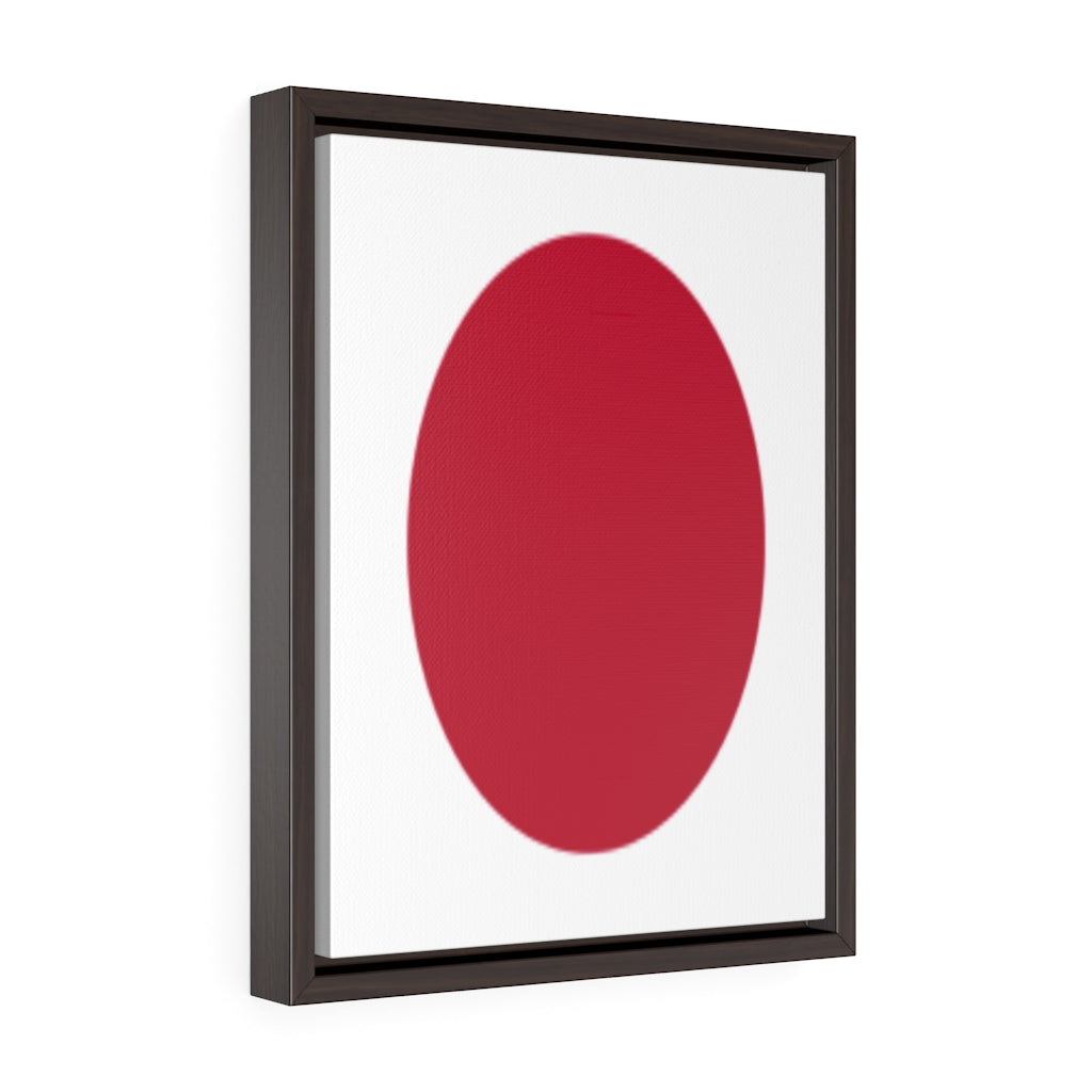 JAPAN Vertical Framed Premium Gallery Wrap Canvas