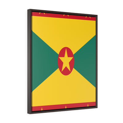 GRENADA Vertical Framed Premium Gallery Wrap Canvas