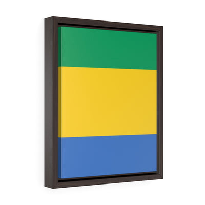 GABON Vertical Framed Premium Gallery Wrap Canvas