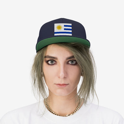 URUGUAY Unisex Flat Bill Hat