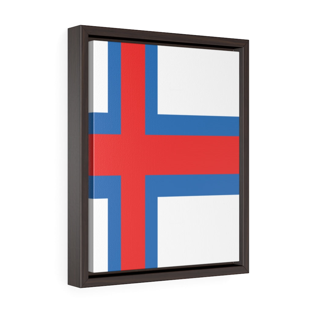 FAROE Vertical Framed Premium Gallery Wrap Canvas