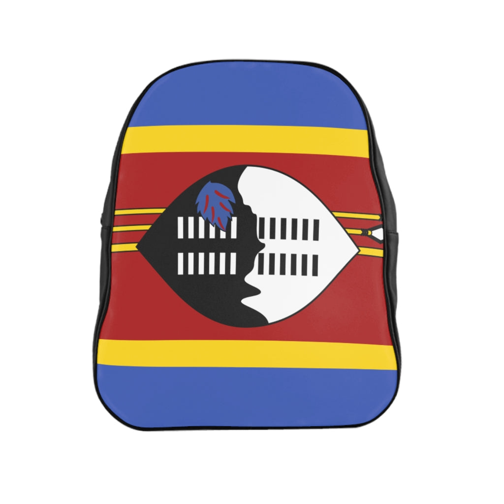 SWAZILAND- ESWATINI FLAG School Backpack