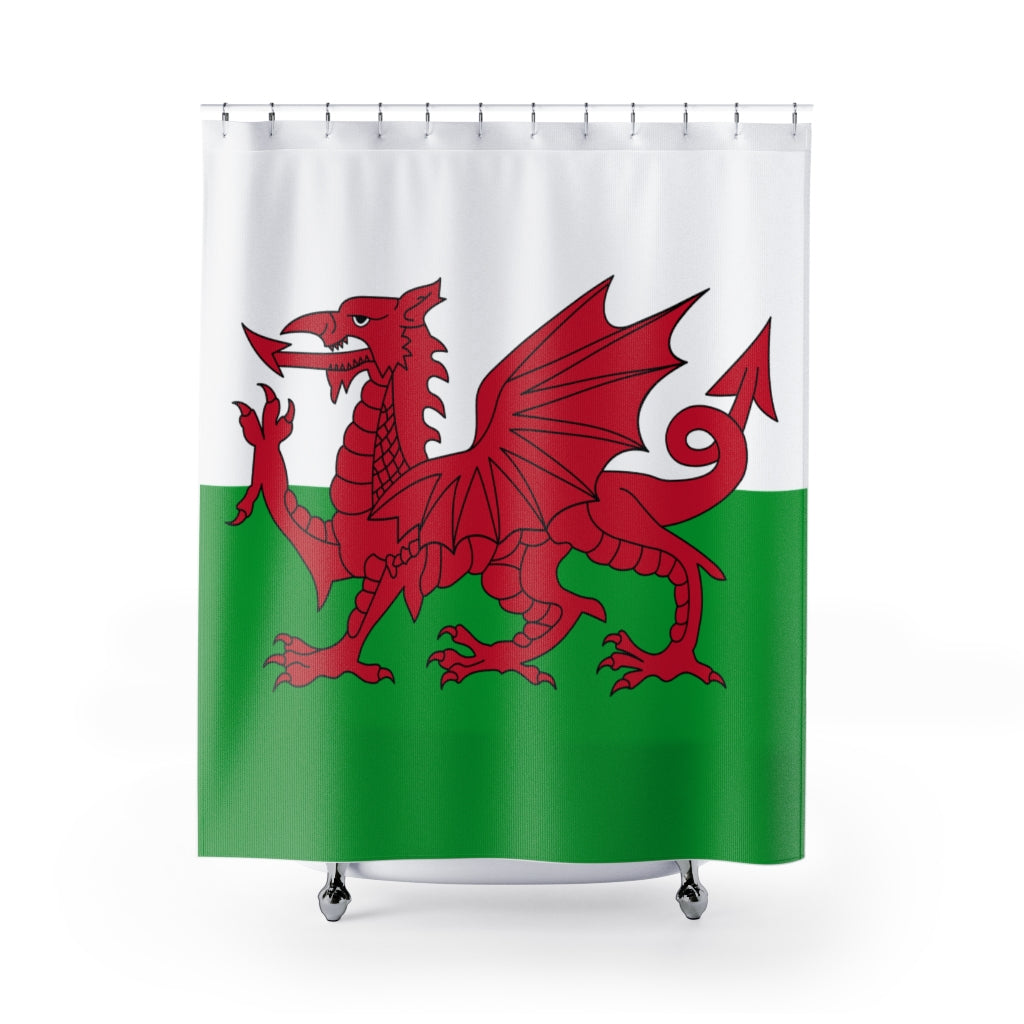 WALES Shower Curtains