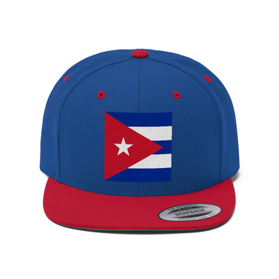 CUBA Unisex Flat Bill Hat