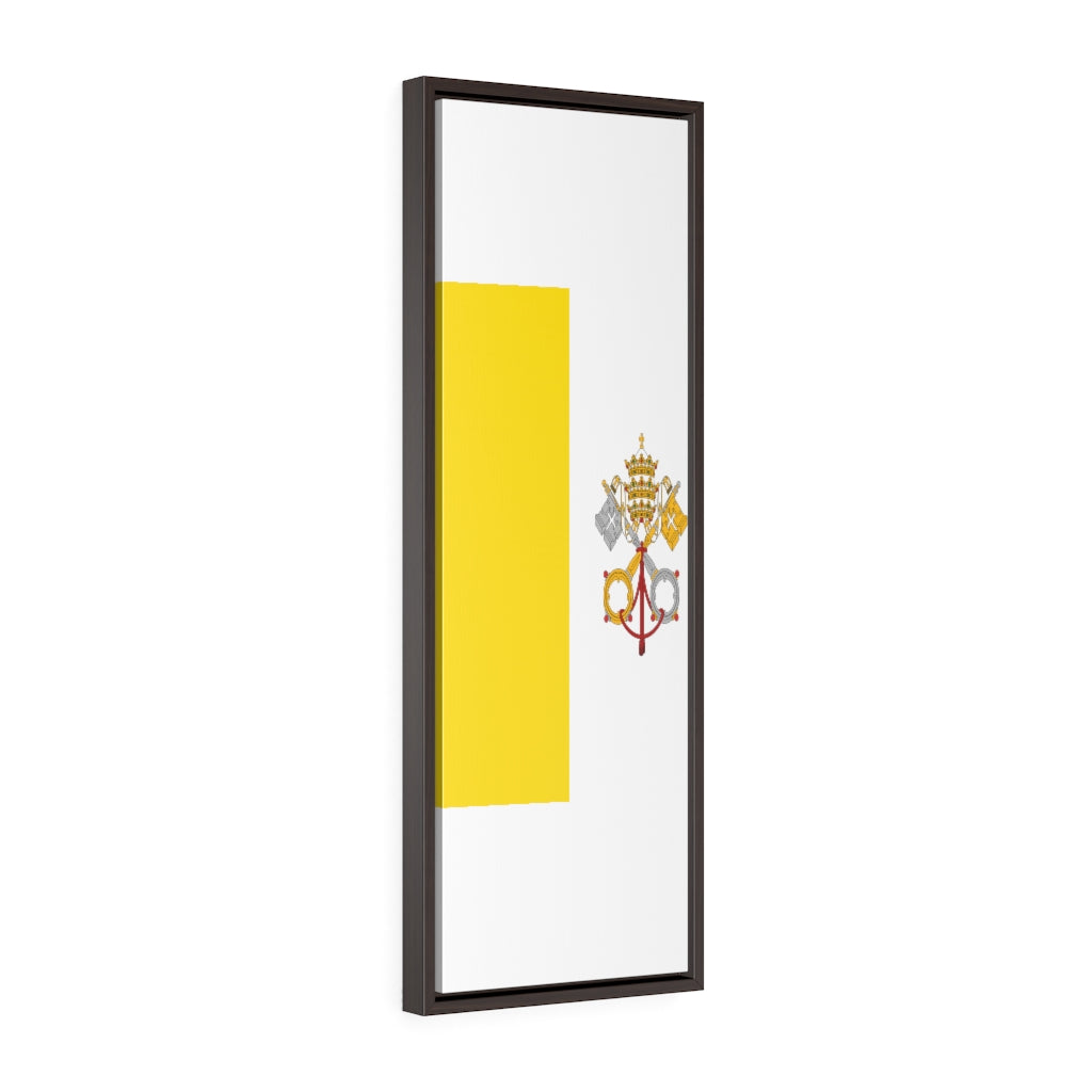 VATICAN CITY Vertical Framed Premium Gallery Wrap Canvas