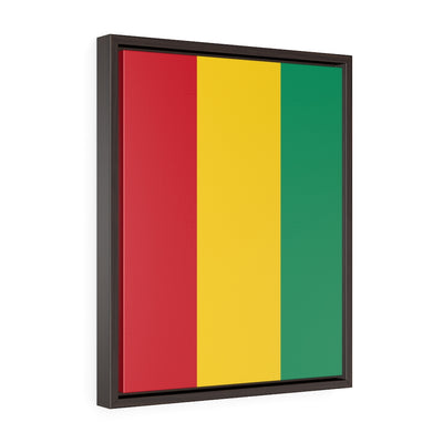 GUINEA Vertical Framed Premium Gallery Wrap Canvas