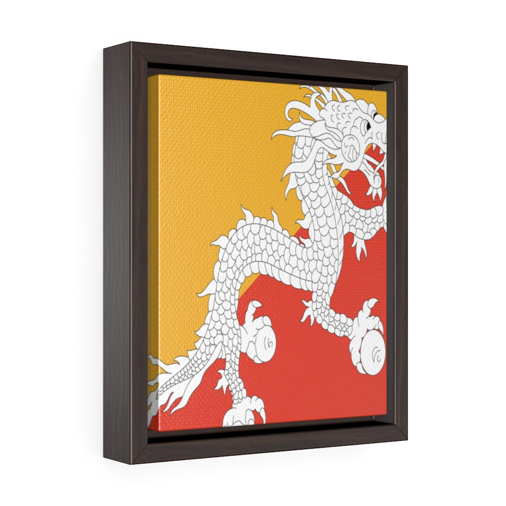 BHUTAN Vertical Framed Premium Gallery Wrap Canvas