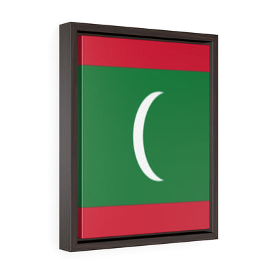 MALDIVES Vertical Framed Premium Gallery Wrap Canvas