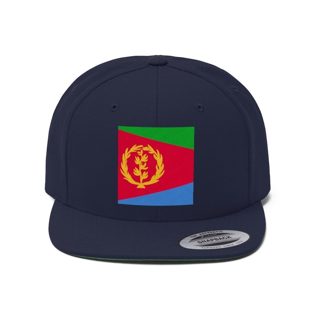 ERITREA Unisex Flat Bill Hat