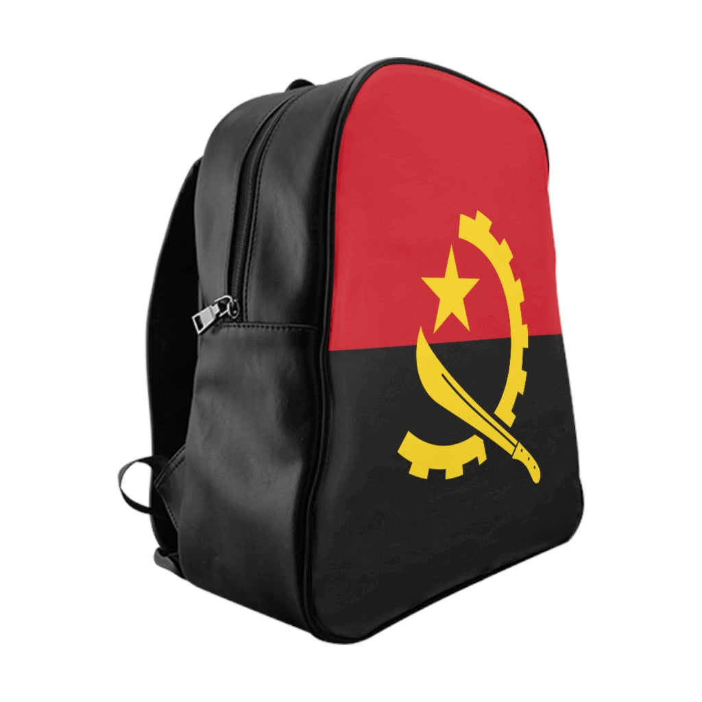 ANGOLA FLAG School Backpack