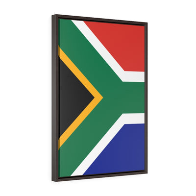 SOUTH AFRICA Vertical Framed Premium Gallery Wrap Canvas