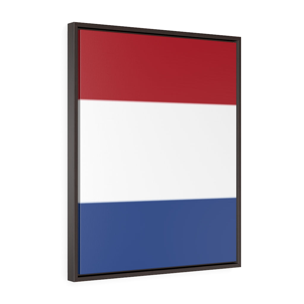 NETHERLANDS Vertical Framed Premium Gallery Wrap Canvas