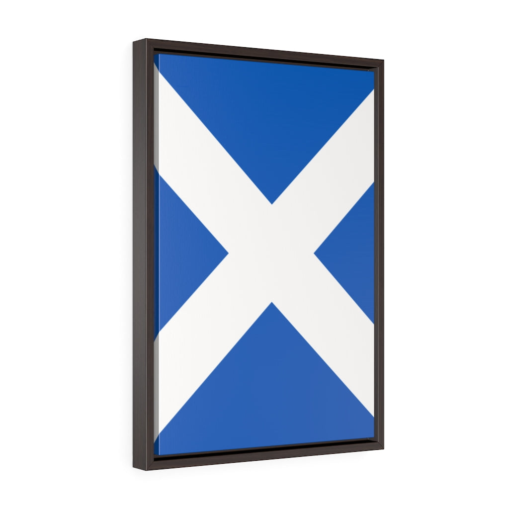 SCOTLAND Vertical Framed Premium Gallery Wrap Canvas