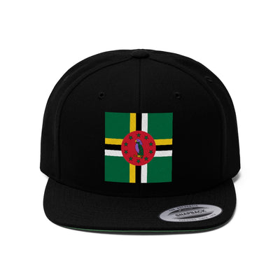 DOMINICA Unisex Flat Bill Hat