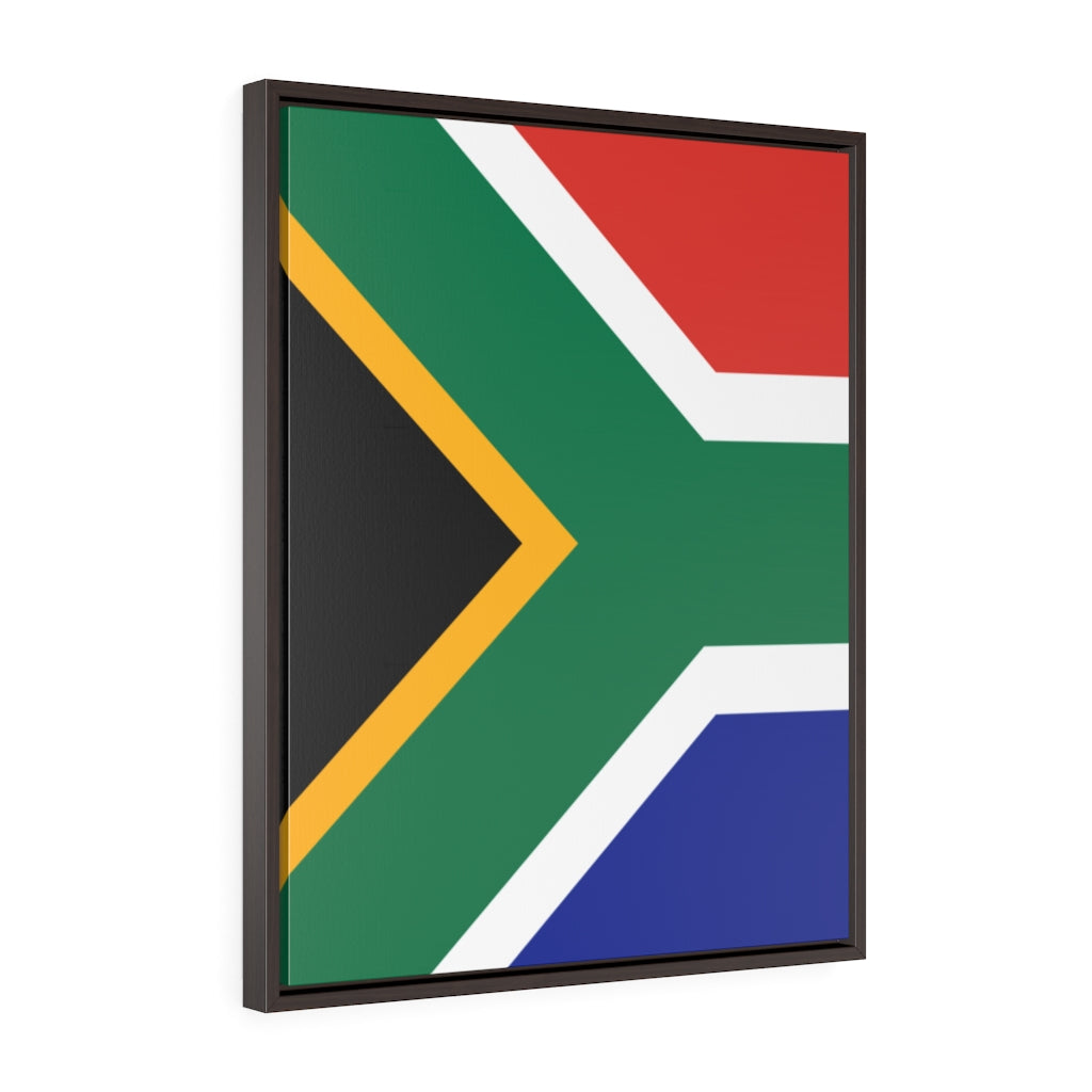 SOUTH AFRICA Vertical Framed Premium Gallery Wrap Canvas