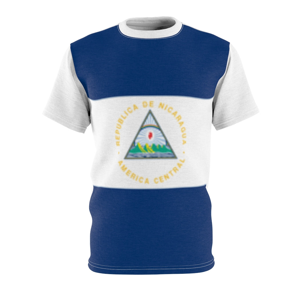 Nicaragua Unisex AOP Cut & Sew Tee