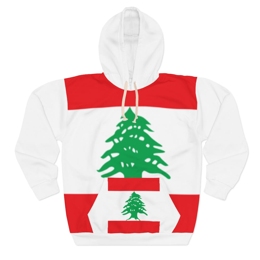 Lebanon AOP Unisex Pullover Hoodie