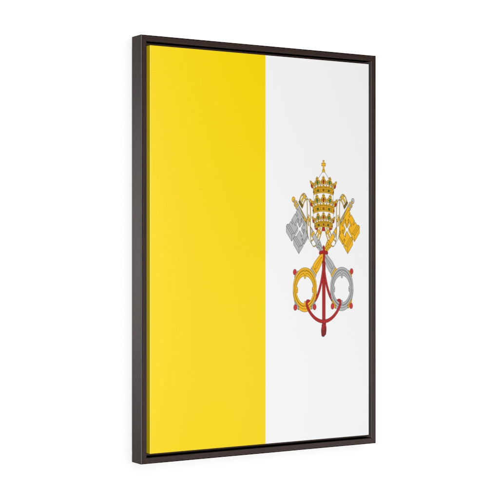 VATICAN CITY Vertical Framed Premium Gallery Wrap Canvas