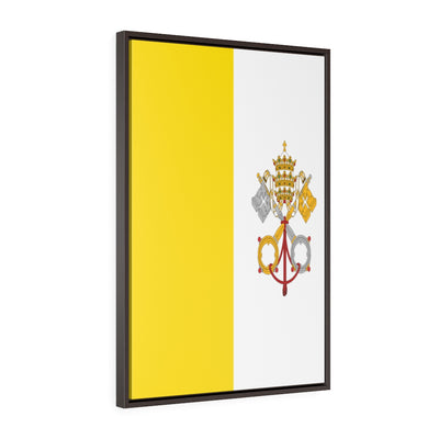 VATICAN CITY Vertical Framed Premium Gallery Wrap Canvas