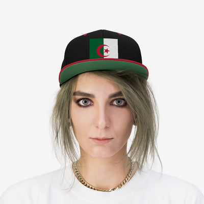 ALGERIA Unisex Flat Bill Hat