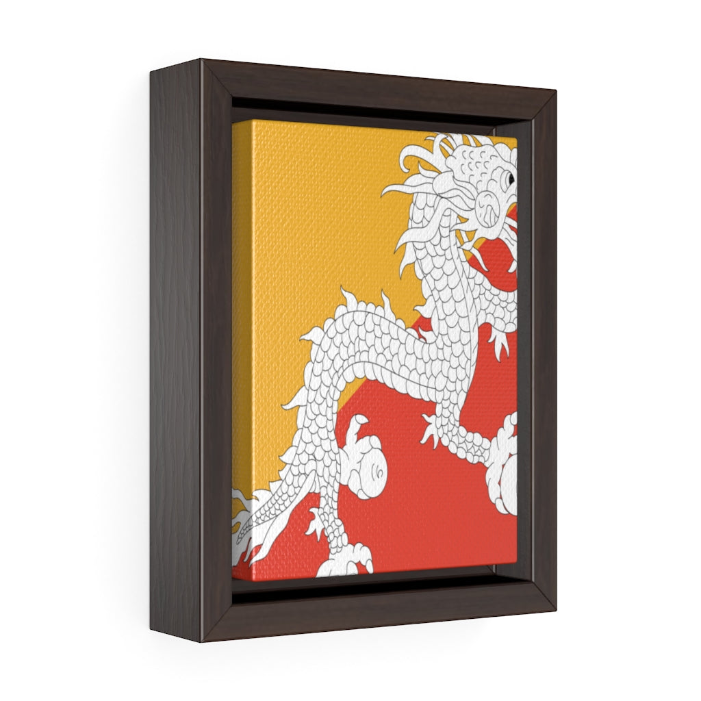 BHUTAN Vertical Framed Premium Gallery Wrap Canvas