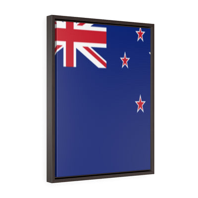 NEW ZEALAND Vertical Framed Premium Gallery Wrap Canvas