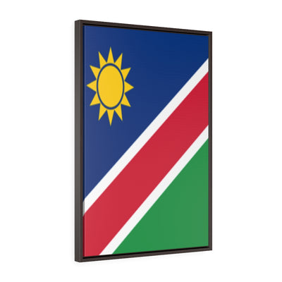 NAMIBIA Vertical Framed Premium Gallery Wrap Canvas