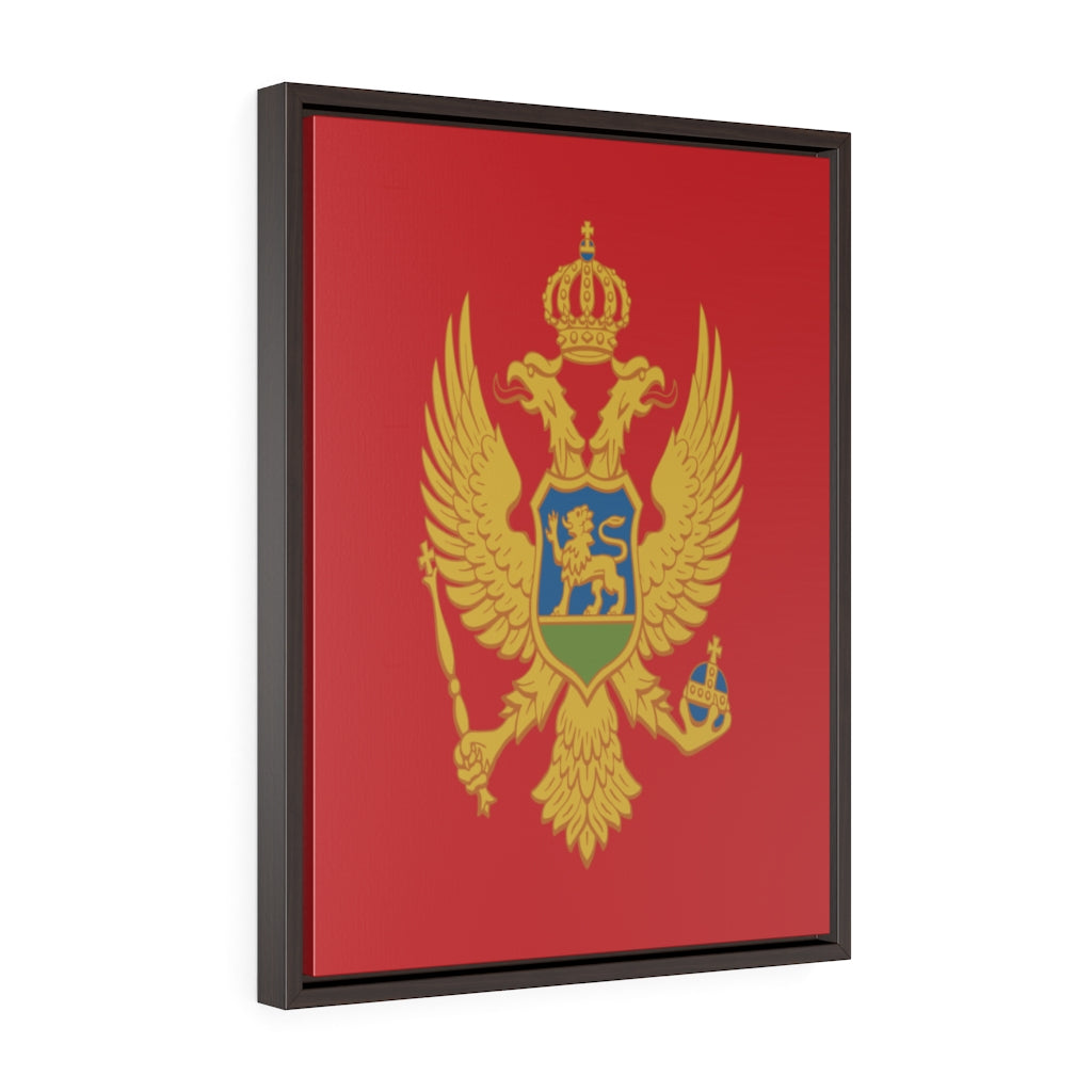 MONTENEGRO Vertical Framed Premium Gallery Wrap Canvas