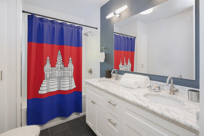 CAMBODIA Shower Curtains