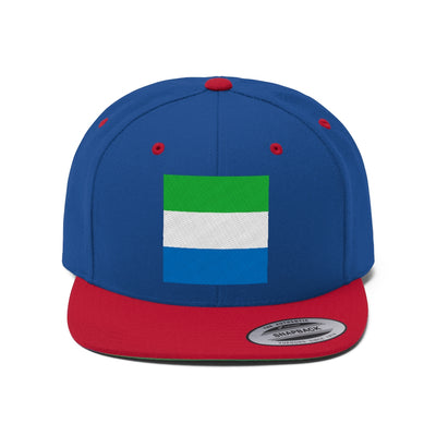 SIERRA LEONE Unisex Flat Bill Hat