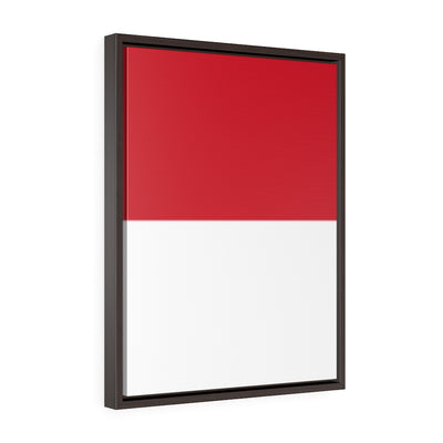 MONACO Vertical Framed Premium Gallery Wrap Canvas