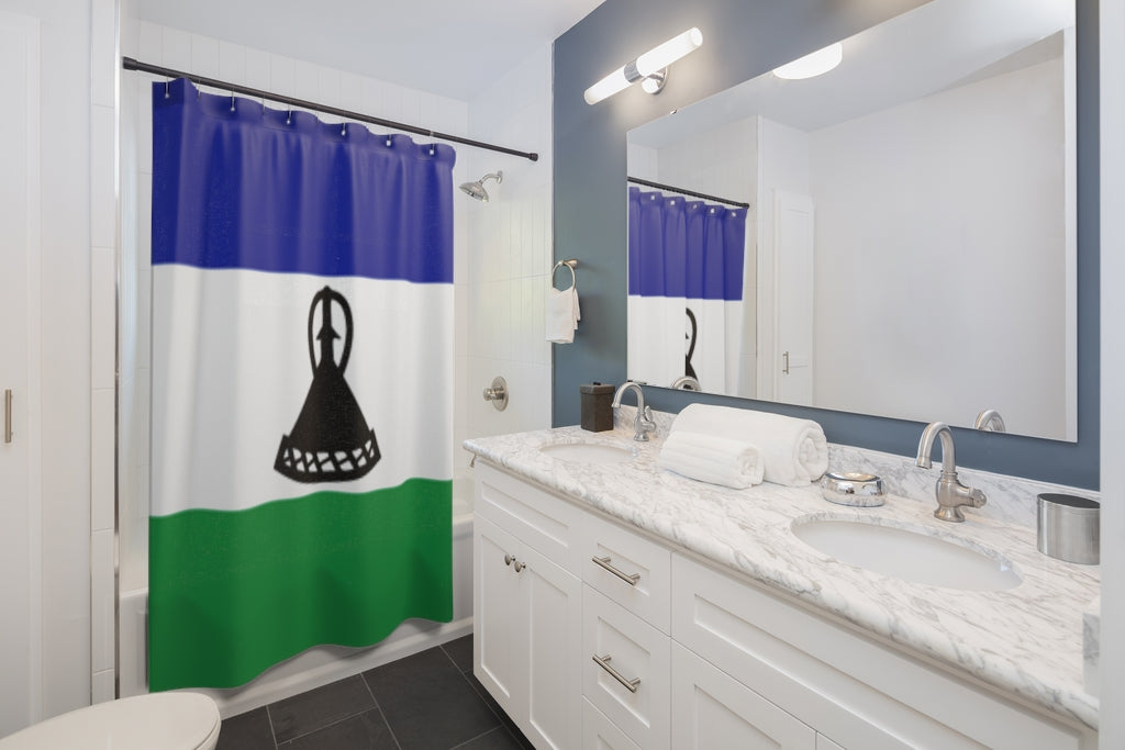 LESOTHO Shower Curtains