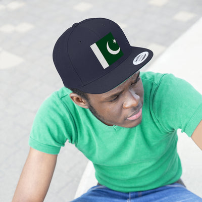 PAKISTAN Unisex Flat Bill Hat