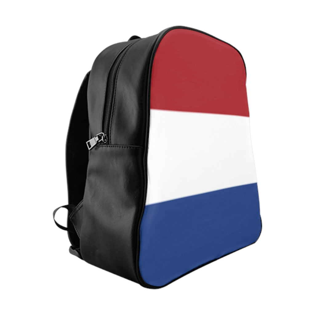 NETHERLANDS FLAG School Backpack