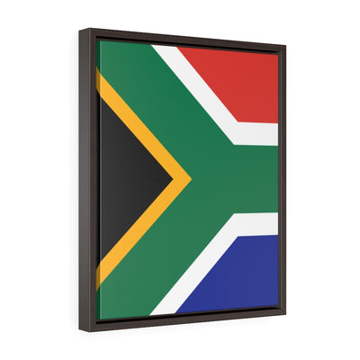 SOUTH AFRICA Vertical Framed Premium Gallery Wrap Canvas