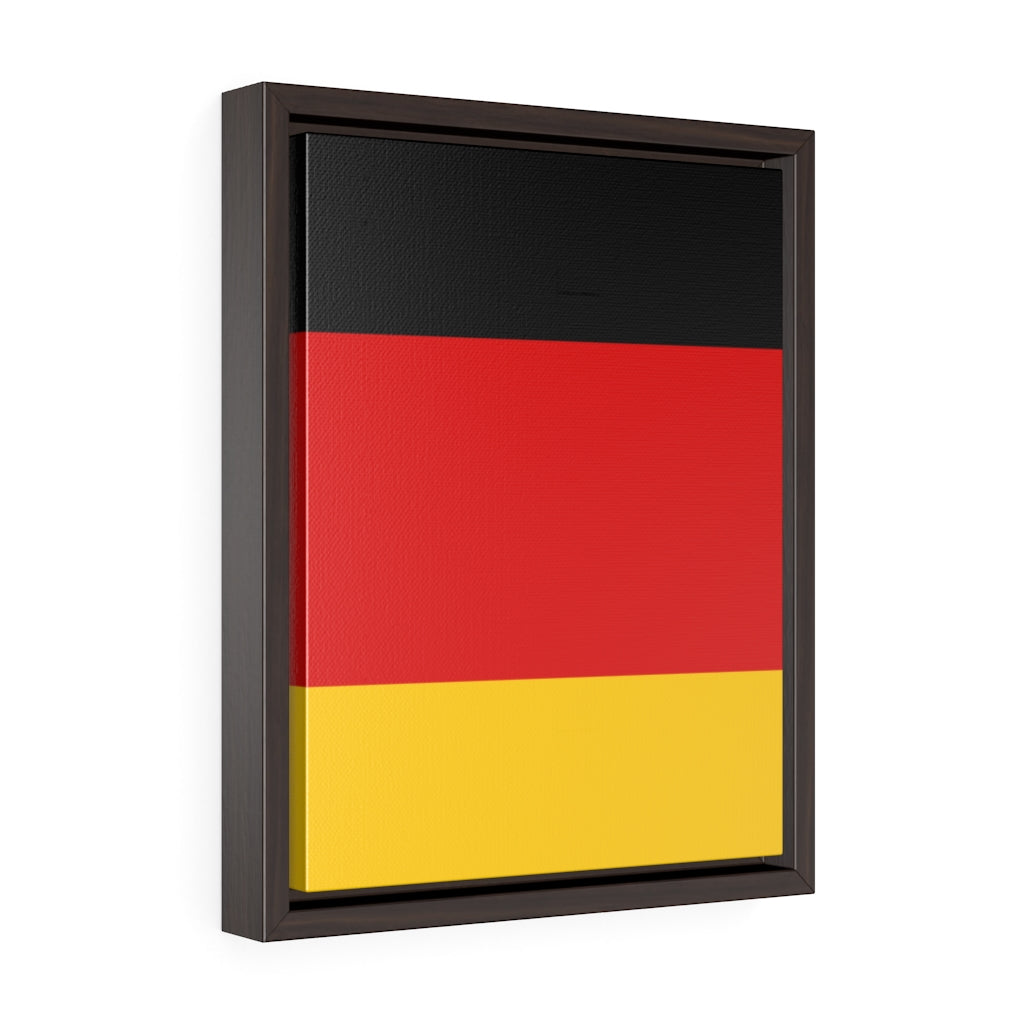 GERMANY Vertical Framed Premium Gallery Wrap Canvas