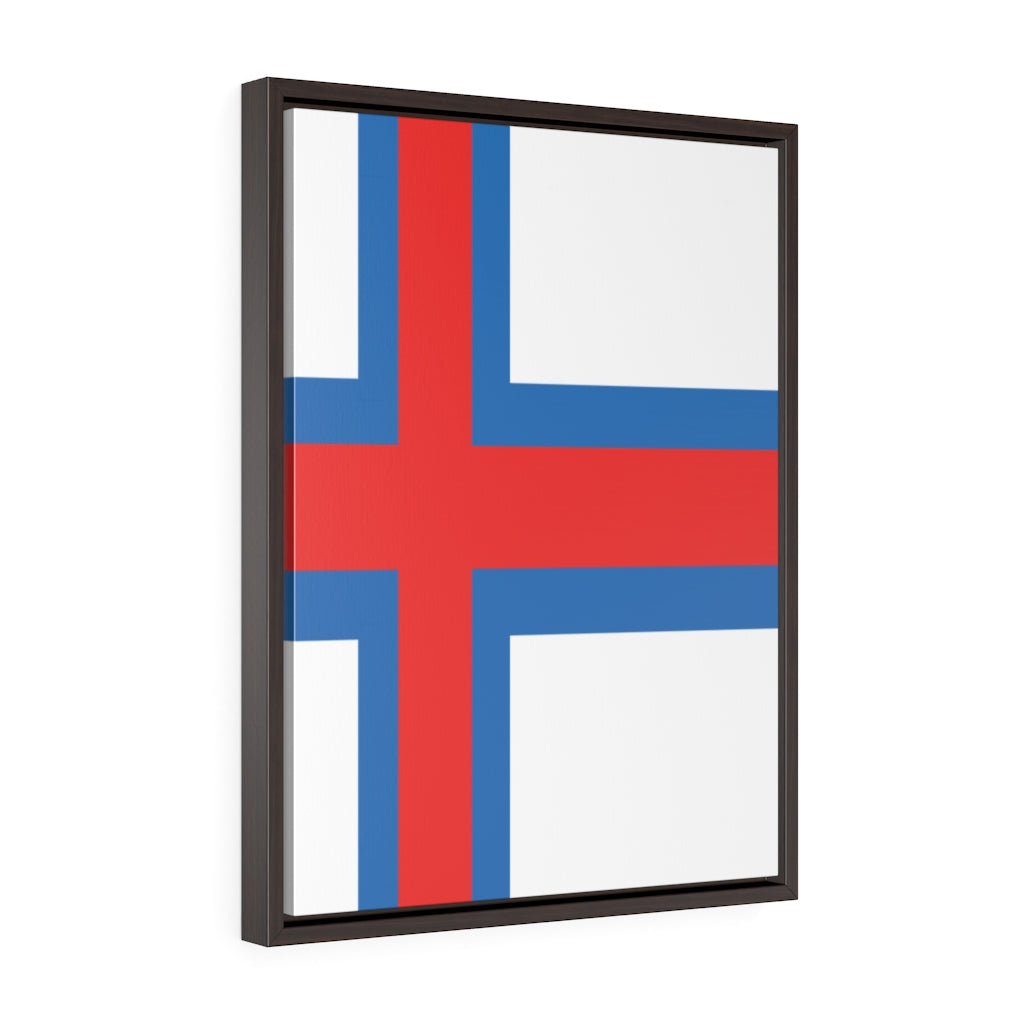 FAROE Vertical Framed Premium Gallery Wrap Canvas