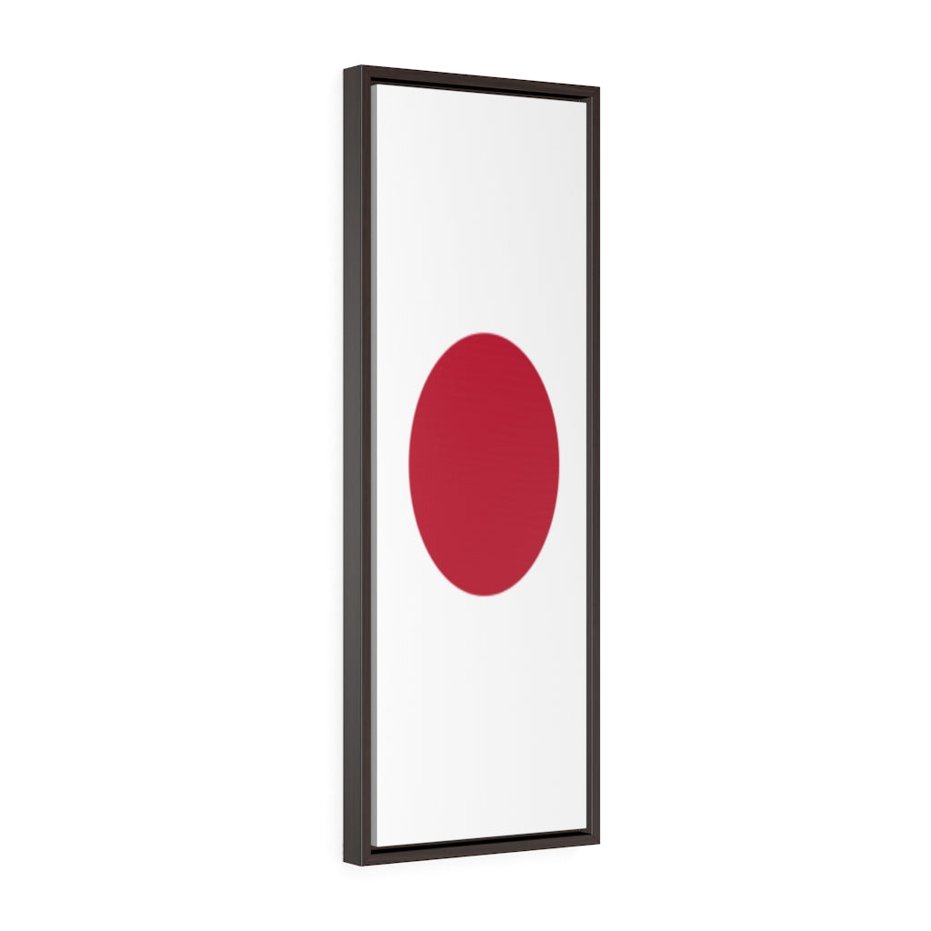 JAPAN Vertical Framed Premium Gallery Wrap Canvas